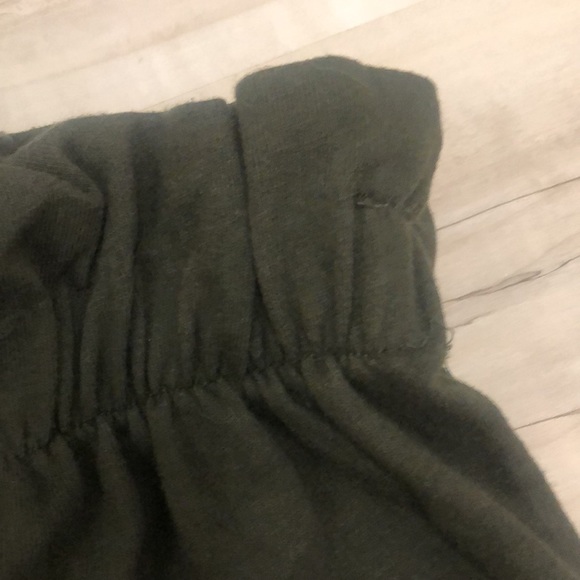 Zara Cropped Cotton Wide Leg Pants - Picture 3 of 6